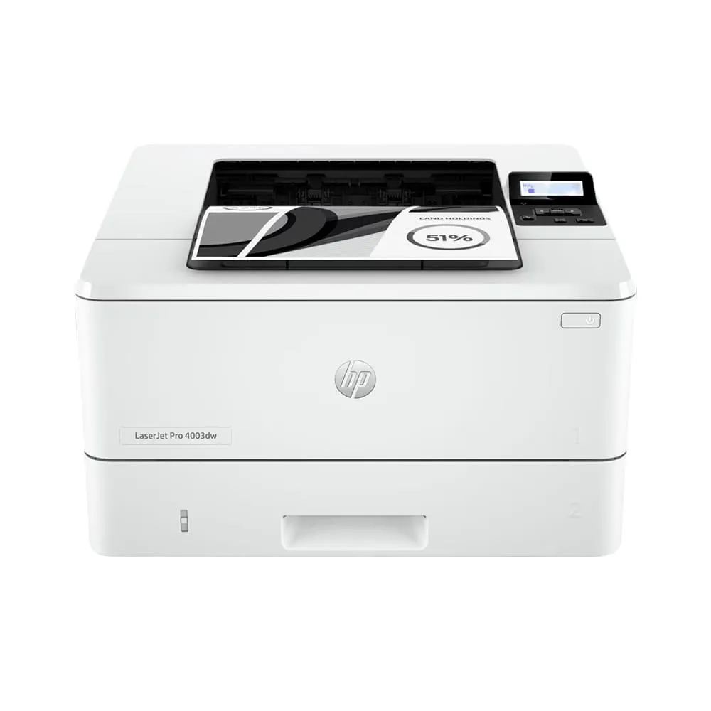 HP Impresora Láser Pro 4003dw Blanco y Negro WiFi
