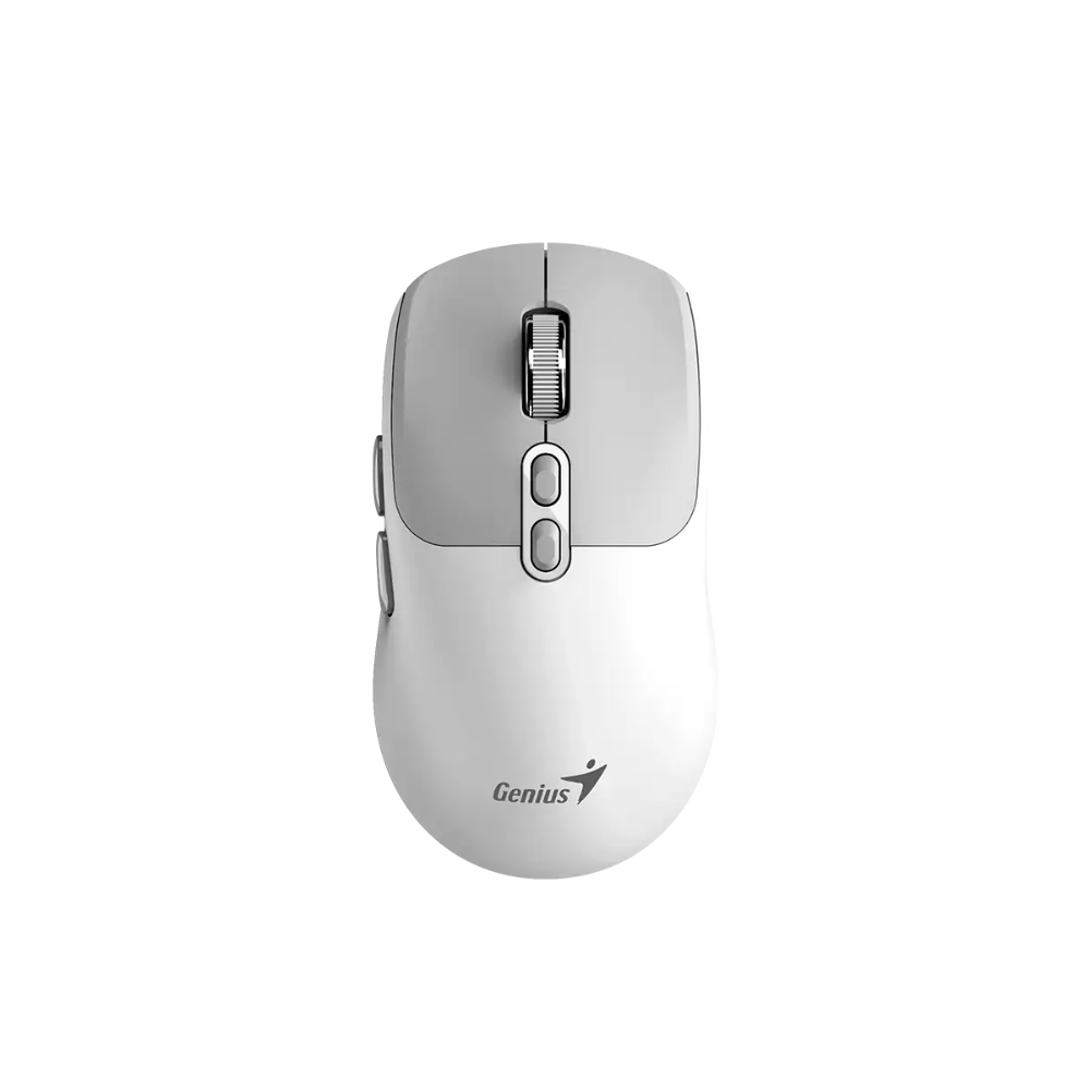 MOUSE  INALAMBRICO  GENIUS  BLUETHOO NX-8080S WHITE-GREY