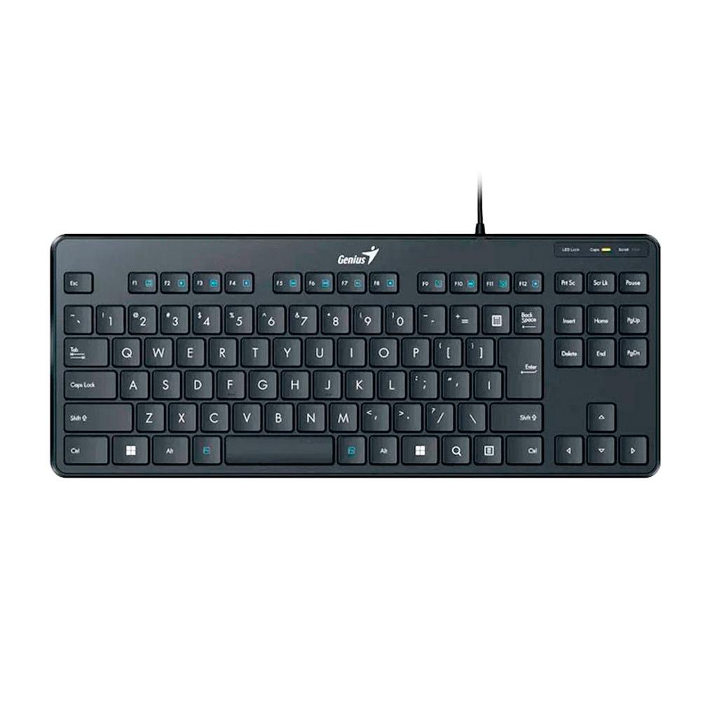 Genius Teclado Luxemate 110 USB Negro Compacto