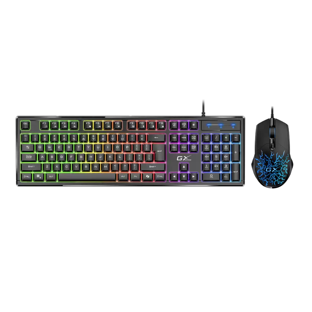 Genius Combo Scorpion KM-GX3 Teclado y Mouse Gamer RGB