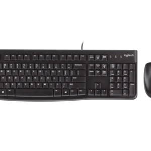 Combo LOGITECH Teclado + Mouse MK120 COLOR Negro