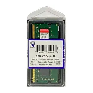 Kingston Memoria RAM 16GB DDR4 3200MT/s KVR32N22S8/16