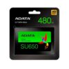 ADATA Unidad Estado Solido SU650 480GB Interno SATA