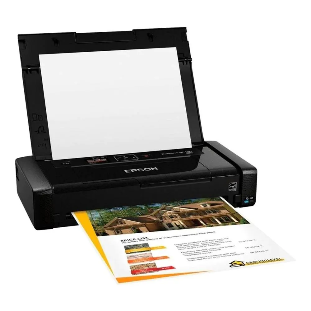 Epson Impresora Portátil WorkForce WF-100 Color Negro