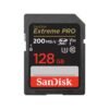 SanDisk Tarjeta SD Extreme PRO 128GB UHS-I hasta 200MB/s