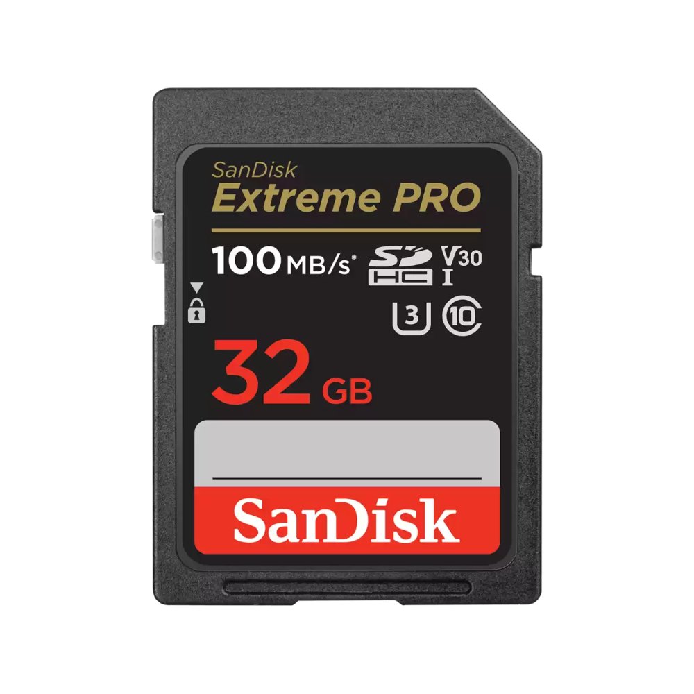 SanDisk Secure Digital Extreme PRO 32GB SDHC UHS-I 100MBs
